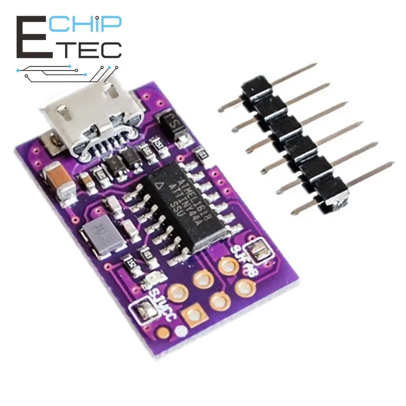 

Micro USBTiny AVR ISP ATtiny44 45 ATTiny85, модуль программирования USBTinyISP для IDE, микроконтроллер ISP, 5 В