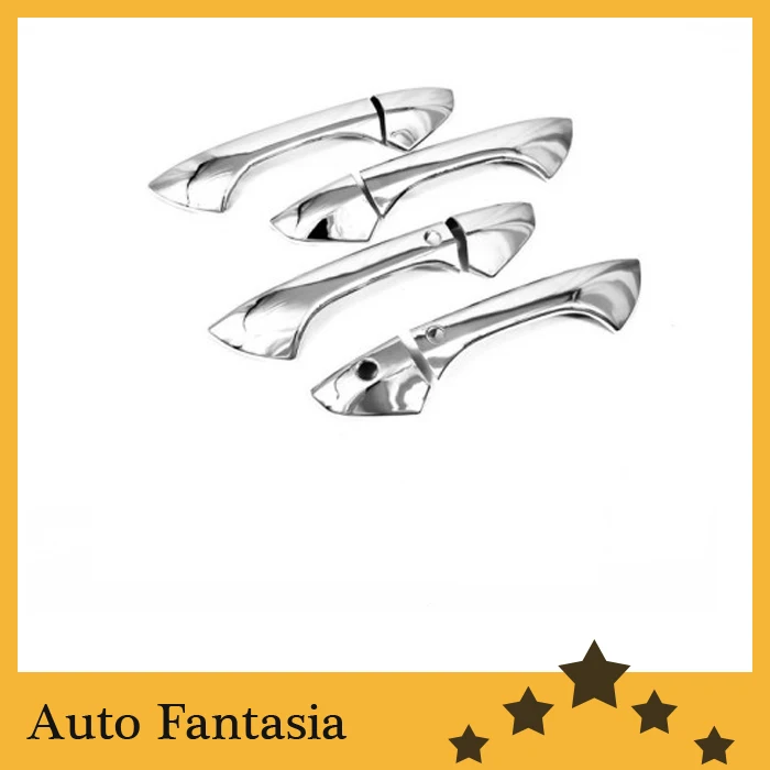 Хромированная крышка дверной ручки без ключа для Honda Accord USDM Sedan 08-12-Бесплатная