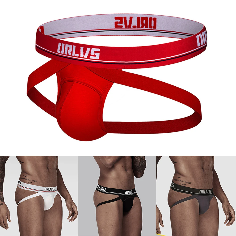 

Hot Sexy Men Thong Jockstrap Man Fashion Letter Underpants Backless Thongs U Pouch Male Briefs Men's G-String Underwear