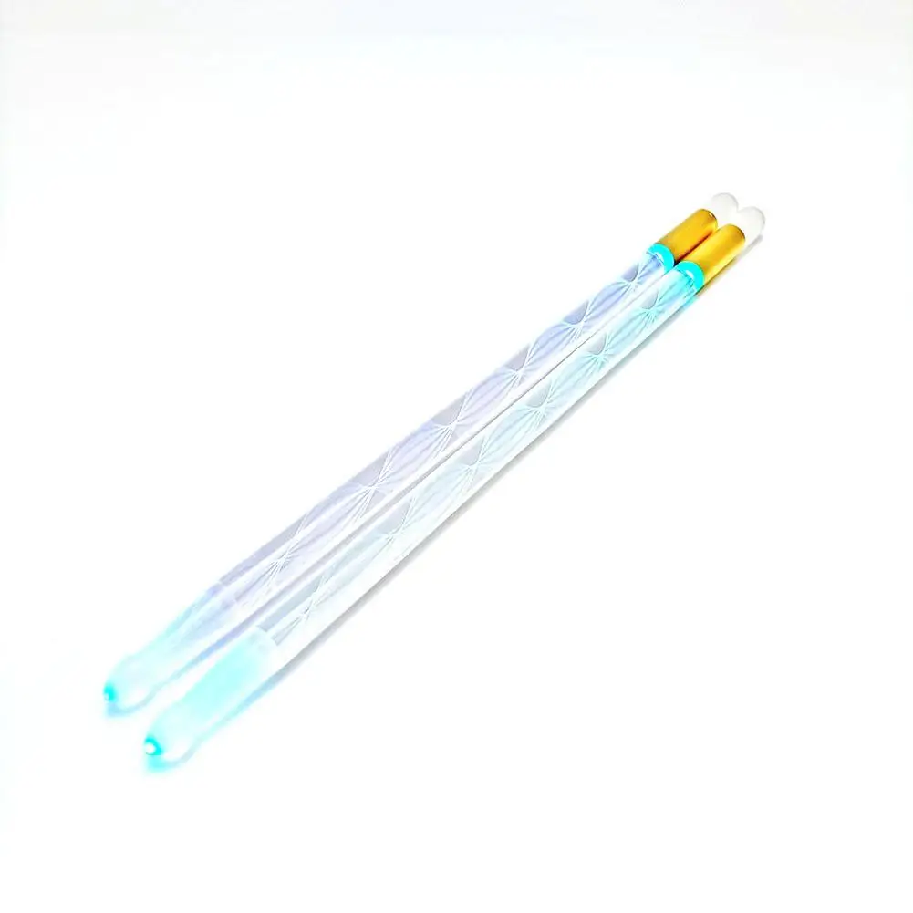 

Fluorescent Drumsticks 1 Pair Acrylic Luminous Drum Stick Colorful Induction Color Changing Musical Instruments