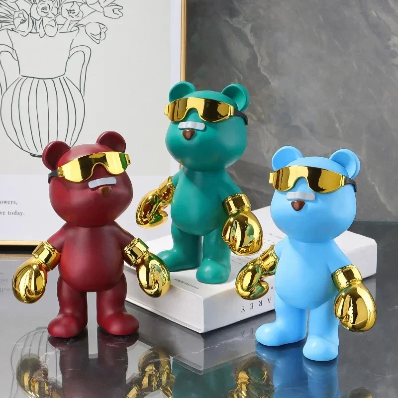 Чрезвычайно высоностойкий бокс жестокий медведь гостиная офис Современное