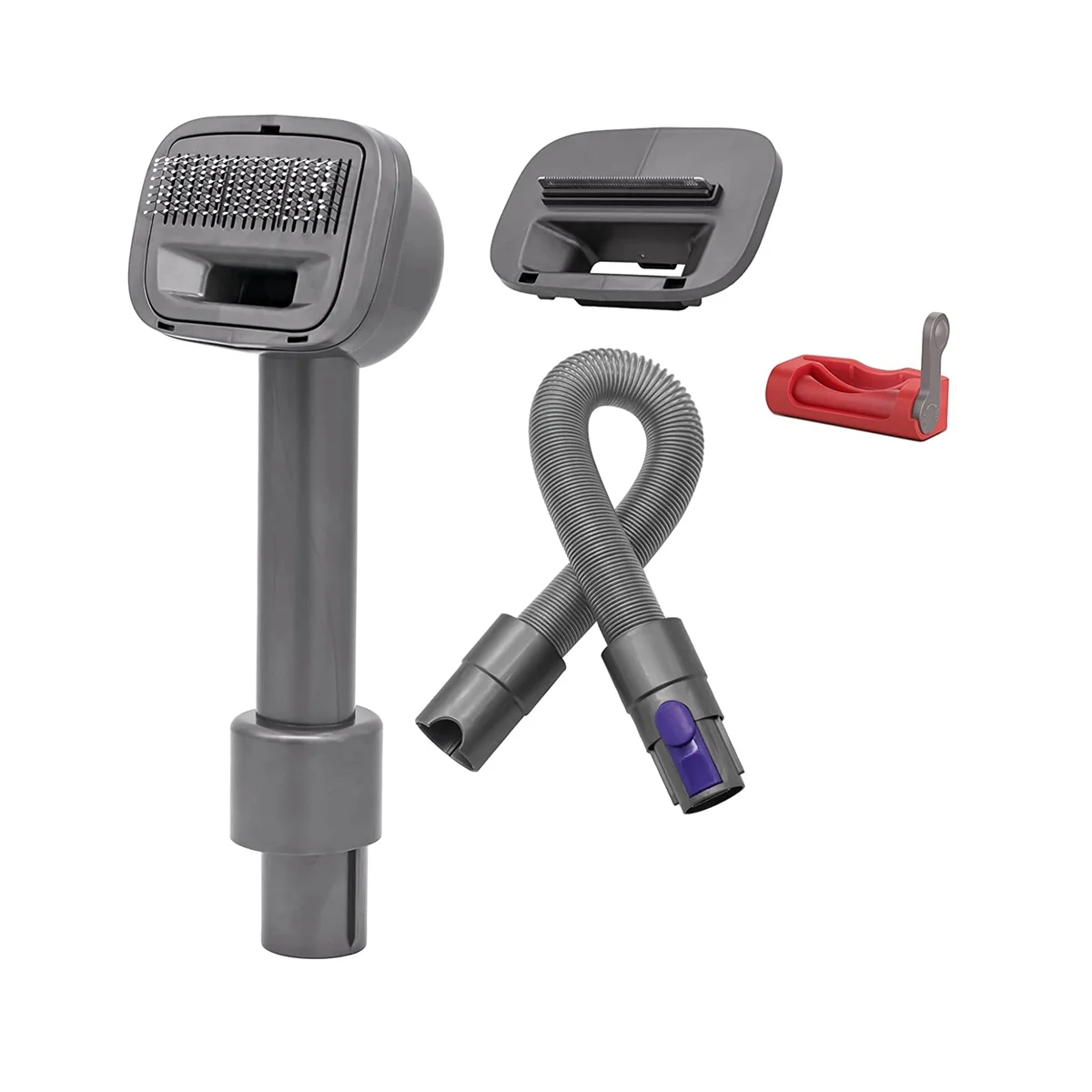 

Groom Tool Attachments & Extension Hose for V7 V8 V10 V11 V15 Vacuum Cleaner with Quick-Release Converter Adapter