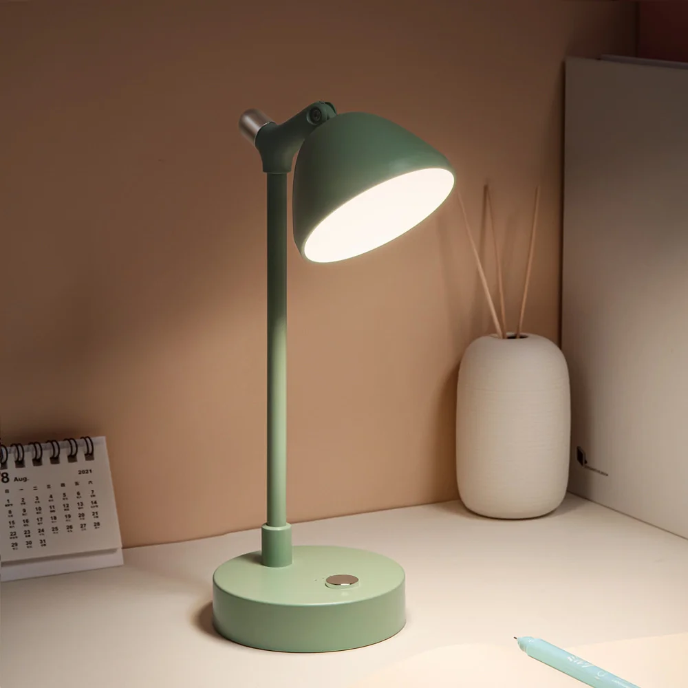 

Led eye protection desk lamp USB charging color matching dimming dormitory learning office reading bedside simple small desk