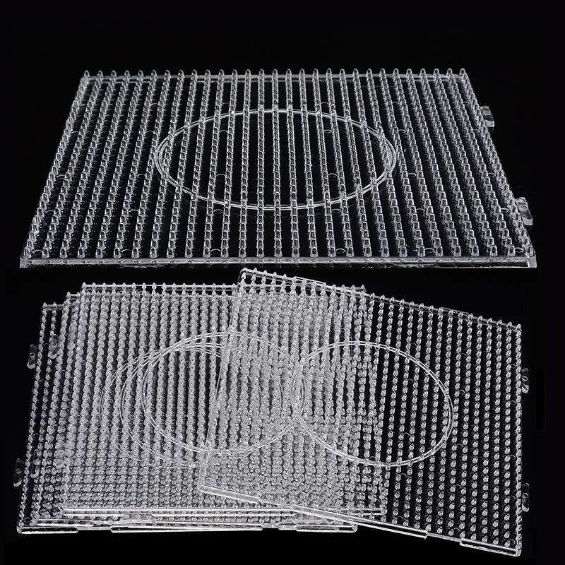 Прозрачный шаблон бусин Hama 5 мм пластиковый материал для рисования и