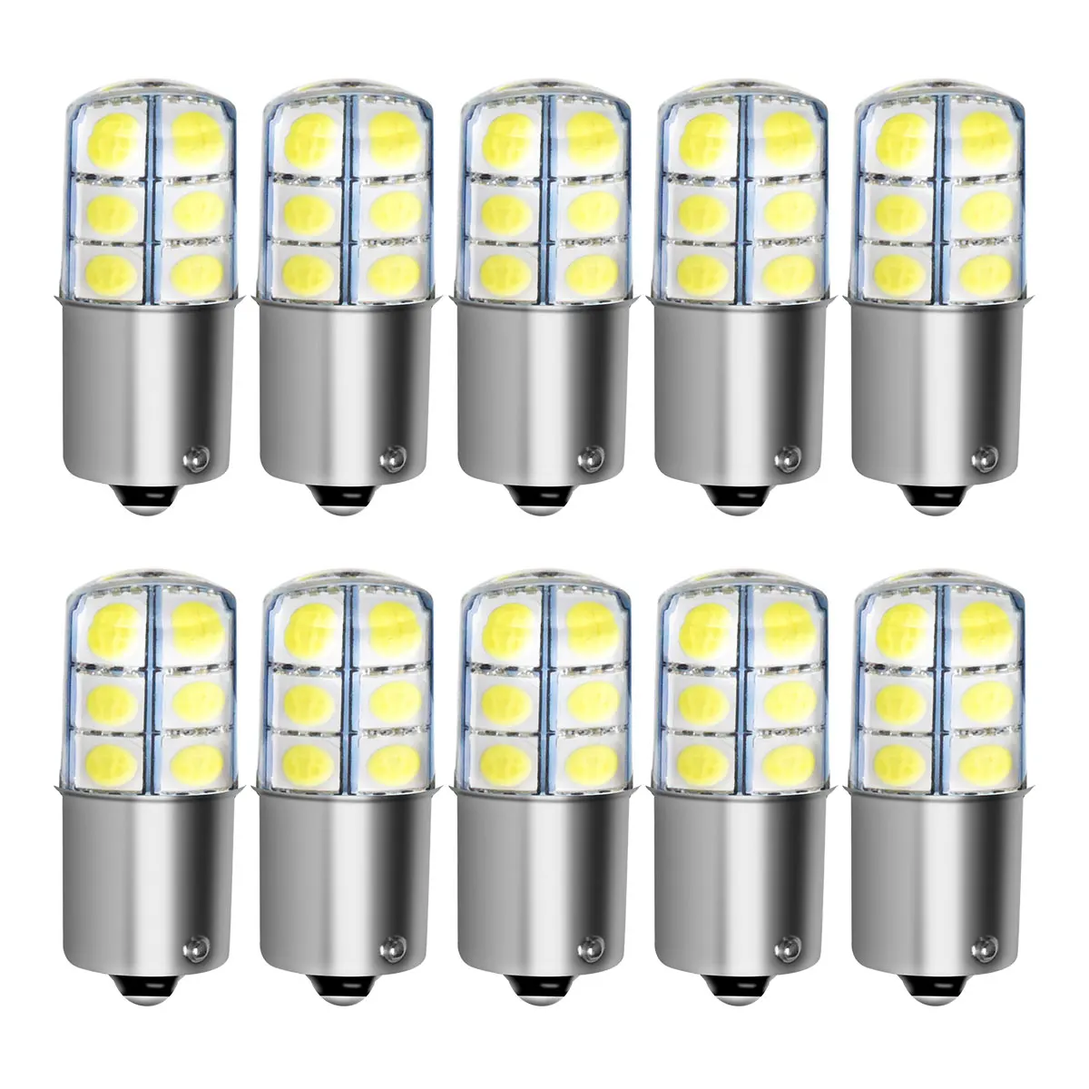 

Супер яркий 1156 ba15s p21w 1157 bay15d p21/5w LED 5050 силиконовые линзы 12SMD S25 G18 12 В для автомобильных стоп-сигналов ...