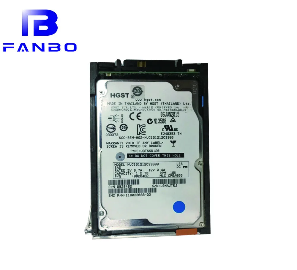 

EMC hard drive 005050727 EMC 1.2tb 10k SAS 2.5 HDD for VMAX