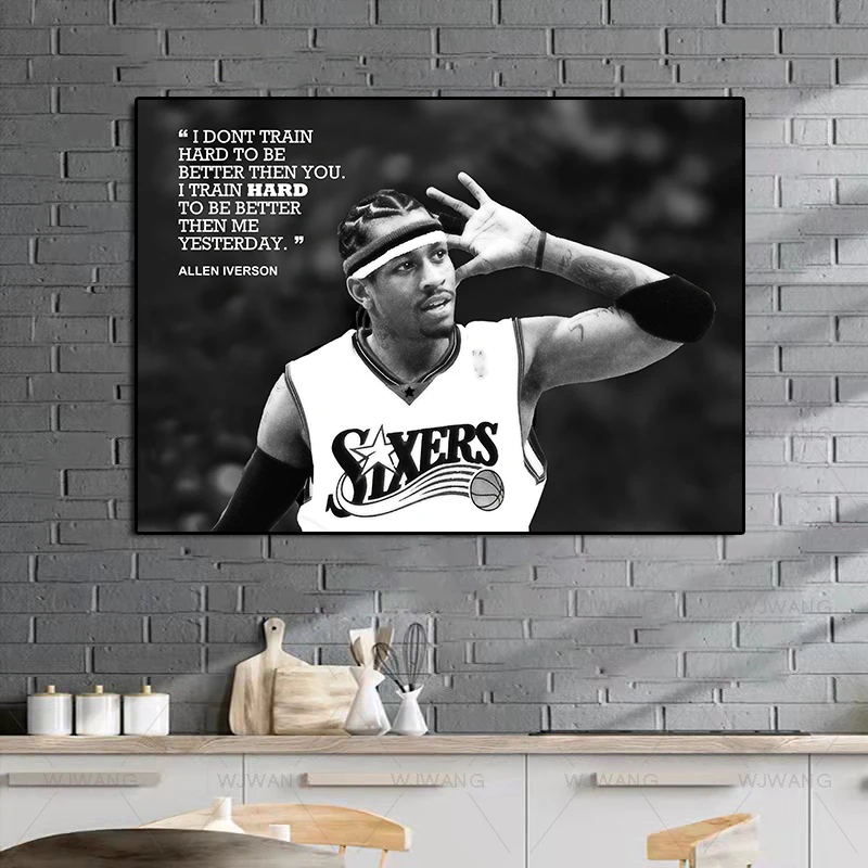 Вдохновляющие постеры портреты со звездами картины на холсте Настенная картина