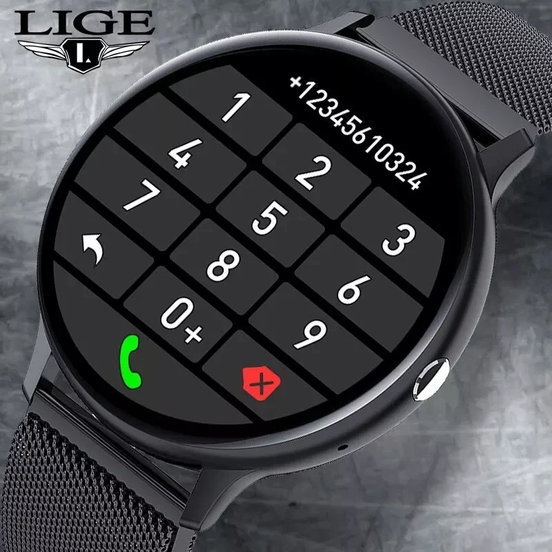 

2021 Bluetooth Call watch Smart watch For men And women Full touch fitness tracker Blood pressure Smart clock ladies Smart watch