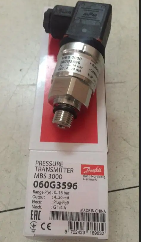 

MBS3000 060G3596 Danfoss Pressure Sensor Pressure Transmitter
