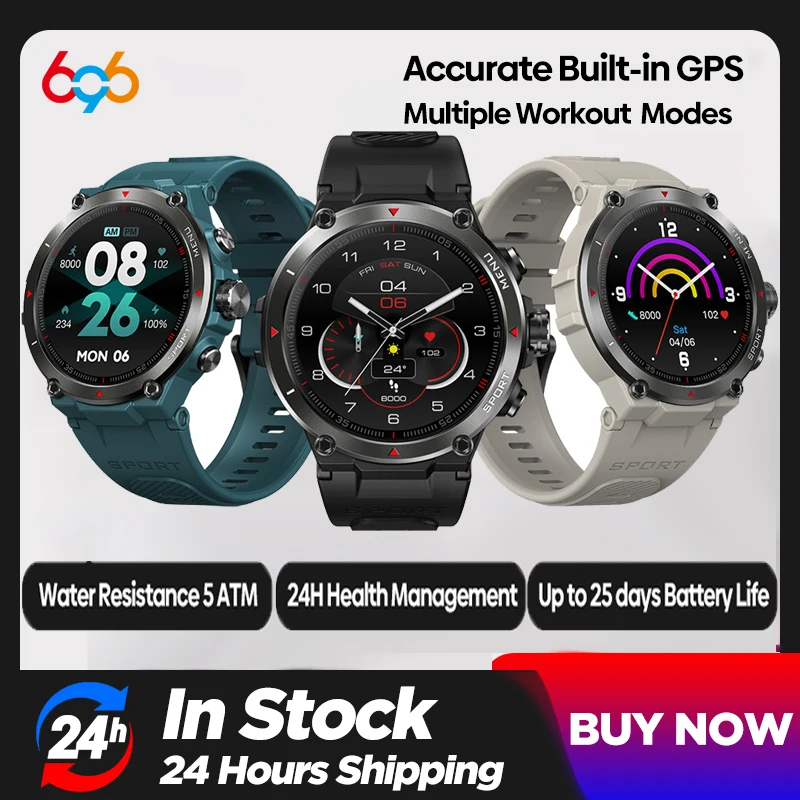 

Смарт-часы AMOLED, Hi-Fi, Bluetooth, GPS, 24 часа