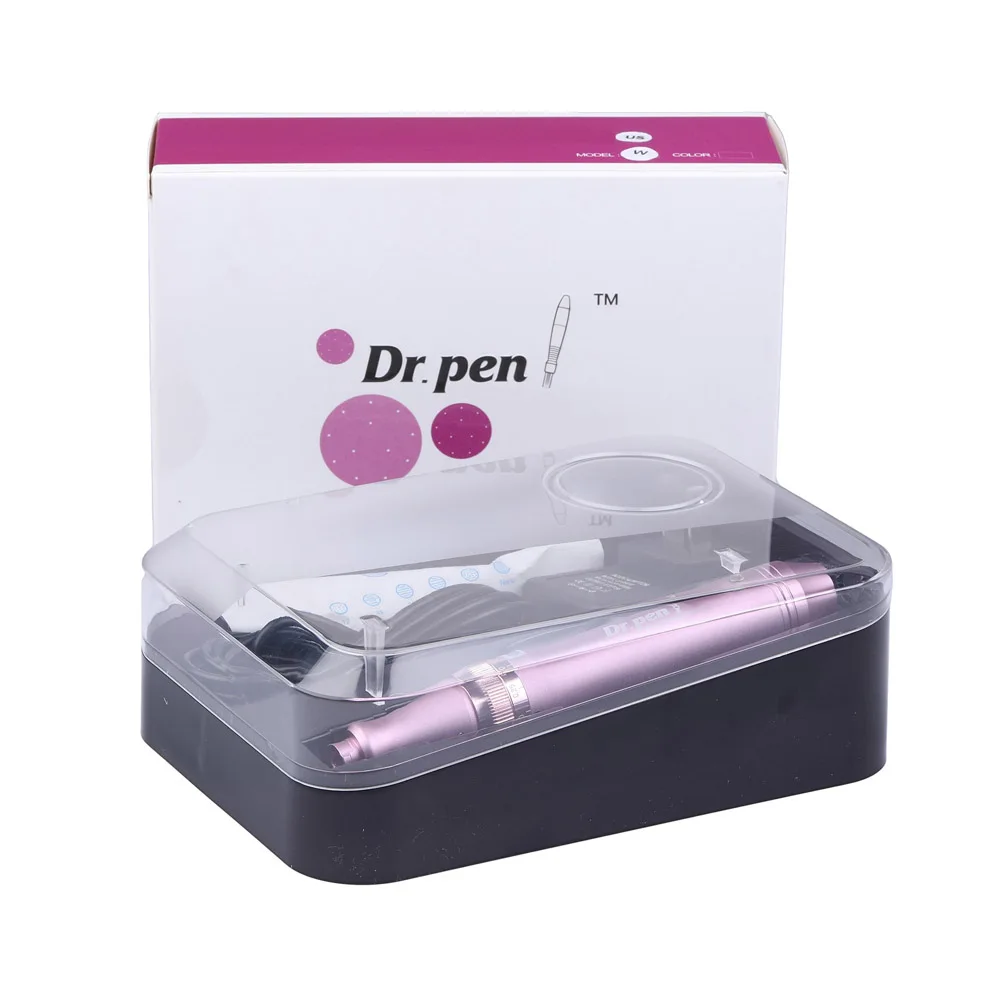Dr Pen M7 с 2 шт. игл электрическая Проводная машинка для микрообработки Dr.Pen Meso