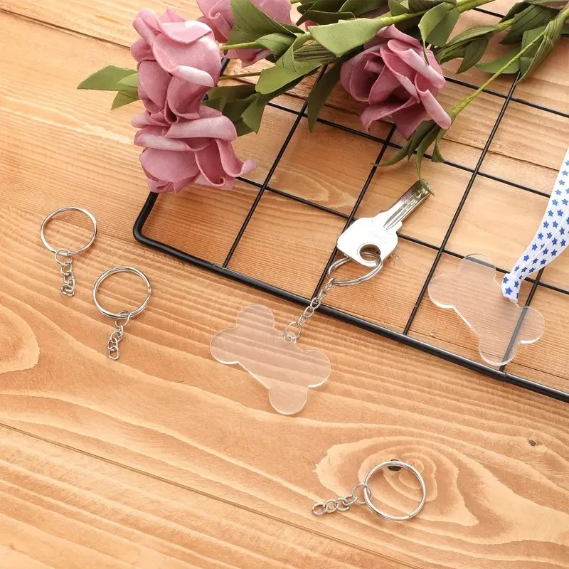 20/30 шт. прозрачные акриловые заготовки диски для украшения стен