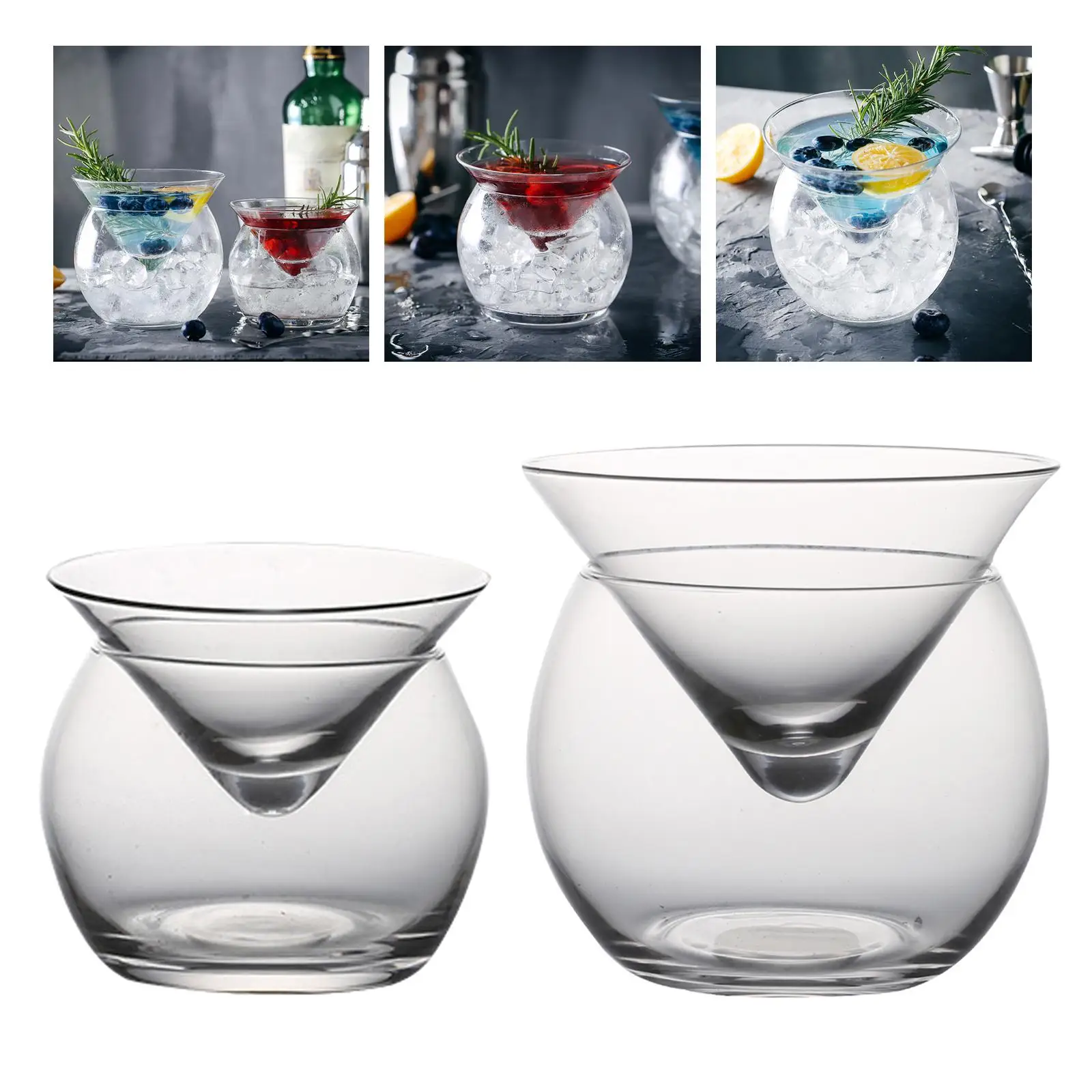 1 комплект сферический треугольный промежуточный слой ледяной коктейль кристалл