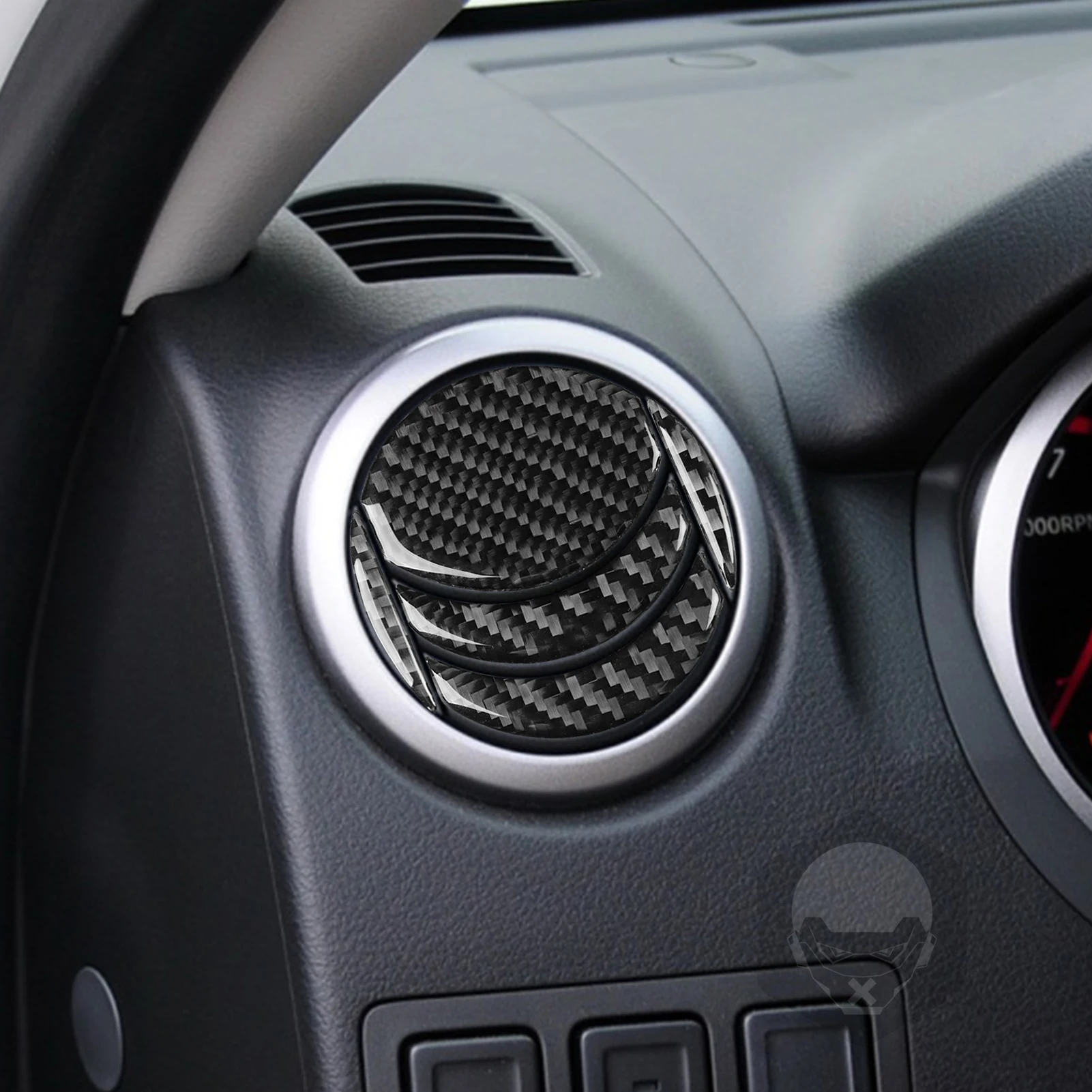 Для Suzuki Grand Vitara 2006-2013 автомобильные аксессуары из настоящего углеродного волокна