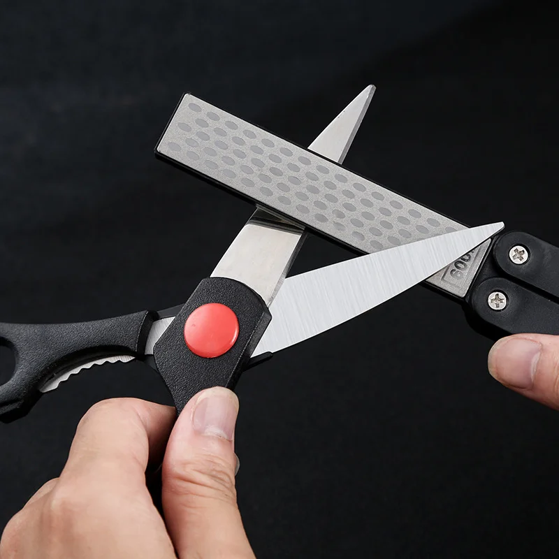 

New Double Sided Folded Pocket Sharpener Diamond Knife Sharpening Stone Kitchen Tool Dropshipping Sale