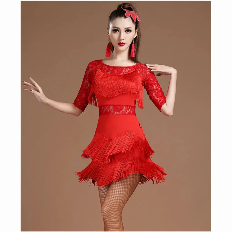 Новинка 2024 современное платье для бальных танцев девочек детей и взрослых