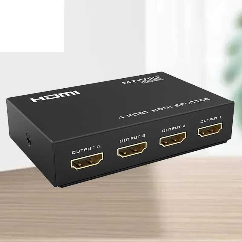 

HDMI splitter 1 into 4 a and out four four 3D HDMI split screen is a 1080P