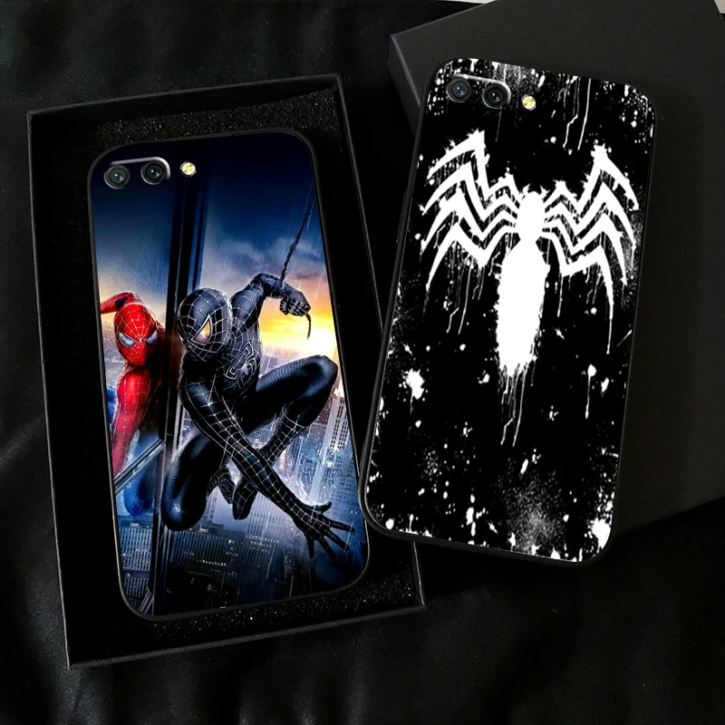 

Marvel Deadpool Venom Spiderman For Huawei Honor 10X 9X Lite Pro For Honor 10 10i 9 9A Phone Case Carcasa Black Soft