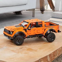 high tech ford raptors f 150 pickup truck racing car moc 42126 building block bricks educational toys for kids christmas gifts