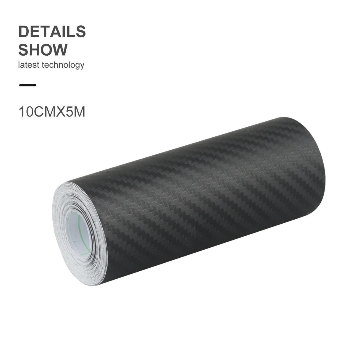 

Replacement Anti-Scratch Strip Carbon Fiber Vinyl Film Tape 3meter Bumper