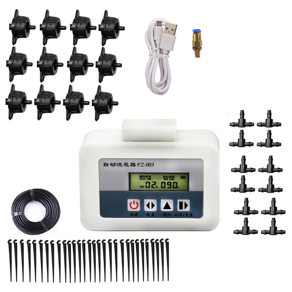 

Automatic Water Pump Intelligent Solar Energy Watering Device Timer Irrigation System Garden Dripper Potted drip Sprinkling
