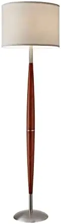 

Hudson Floor Lamp, 61 in., 150 W Incandescent/equiv. CFL, Maple Eucalyptus Wood, 1 Floor Lamp Room decoration aesthetic Room dec