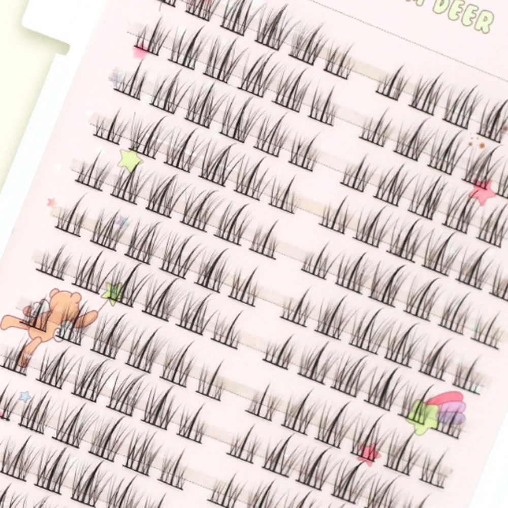 Большой объем ресниц книжка наращивание личные ресницы Солнечный свет Накладные