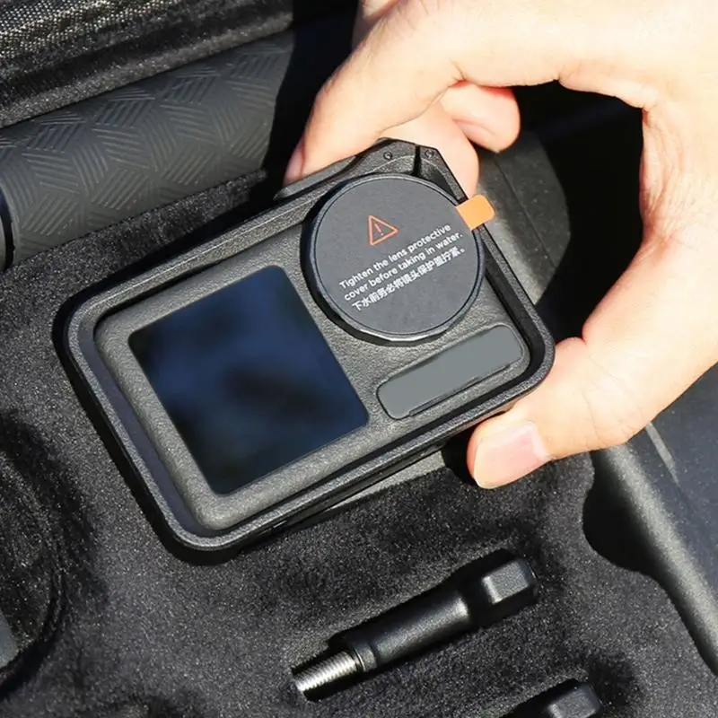 Фото J0MB Sagn Sack Case для действия 5PRO/4/3 аксессуары для камеры водонепроницаемый корпус PU Большое пространство хранилище №5