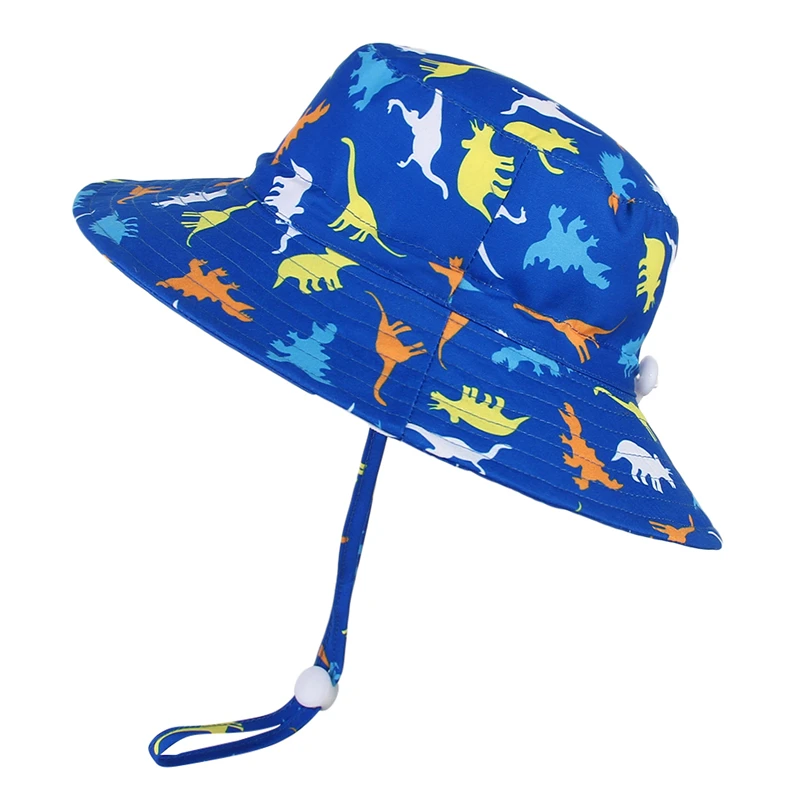 Детская летняя пляжная Рыбацкая шляпа Солнцезащитная дорожная уличная