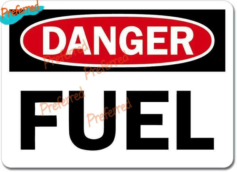 

Danger Fuel Sign Vinyl Sticker for Walls, Cars, office, windows Vinyl Decal Logo
