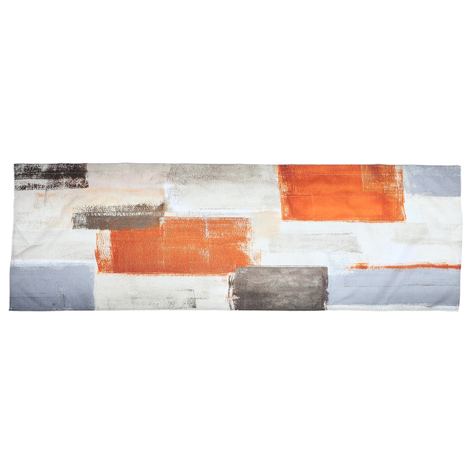

Retro American Style Short Curtain Oil Painting Partition Curtain Short Curtain