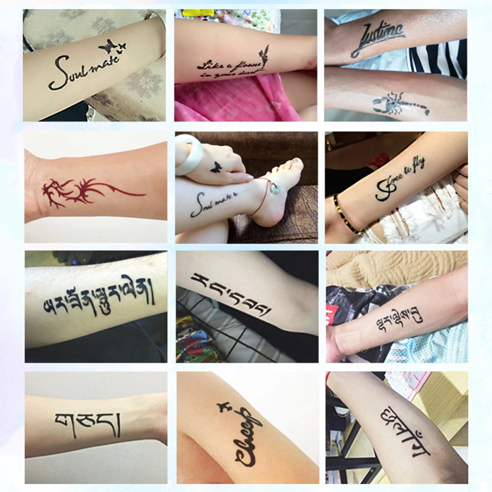 Трафареты для татуировок с хной женские трафареты товары дизайнерские