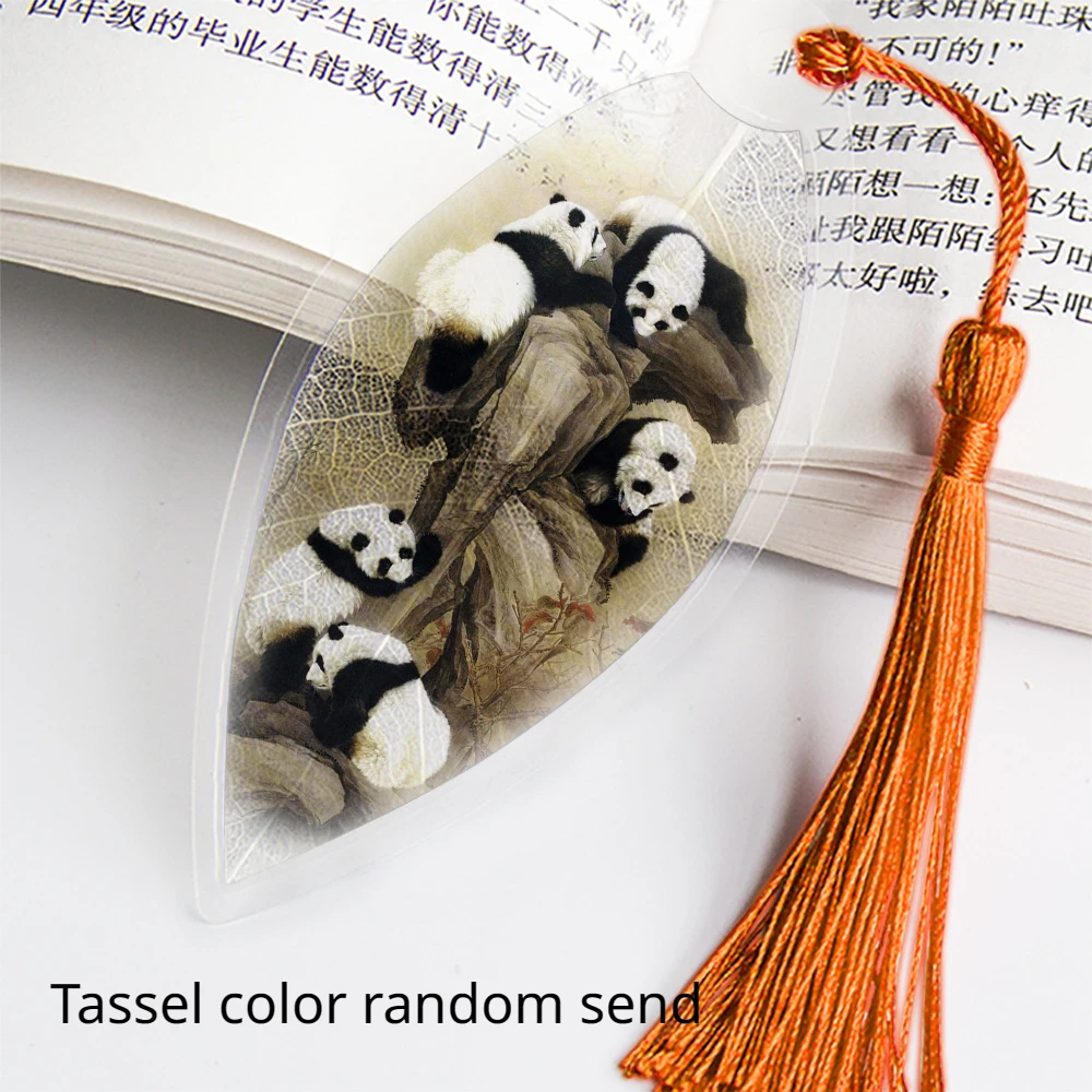 

Закладка TWBEB с прожилками листьев