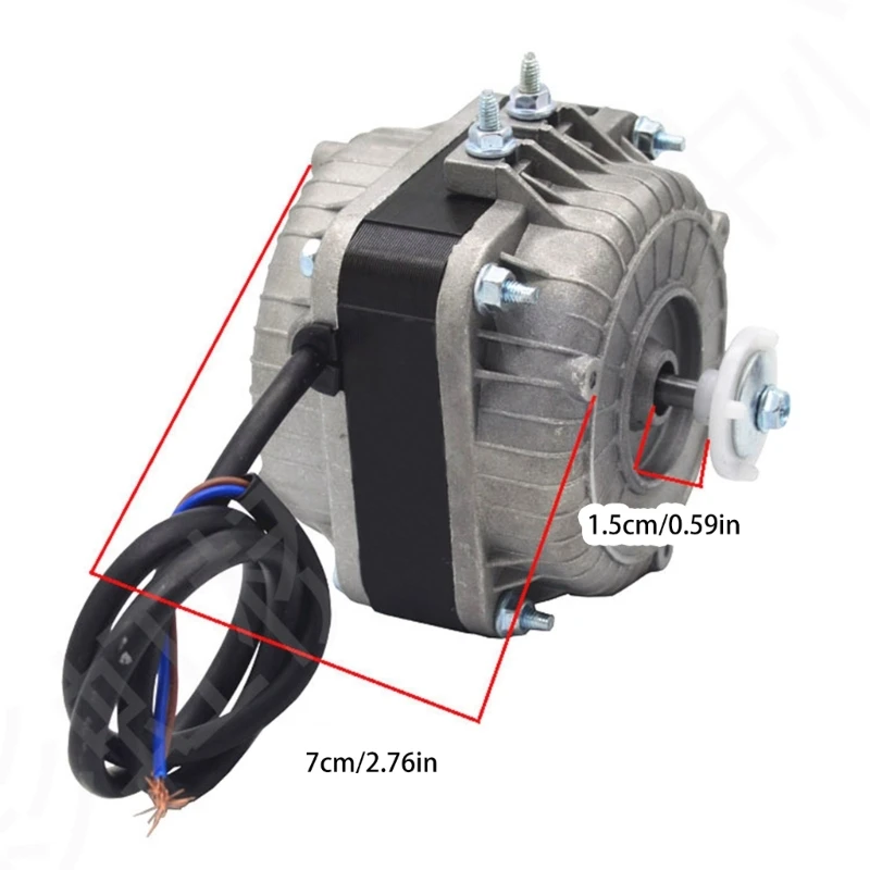 Эффективный двигатель охлаждающего вентилятора холодильника энергосберегающий