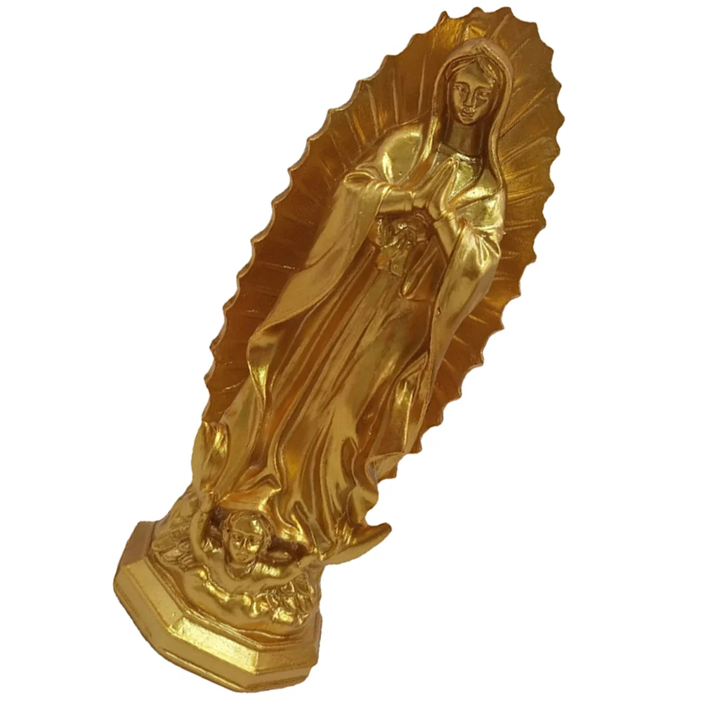 

Crafts Resin Figurine Virgin Mary Decoration Decorate Maria Ornament Desktop Adornment Catholicism Miniature