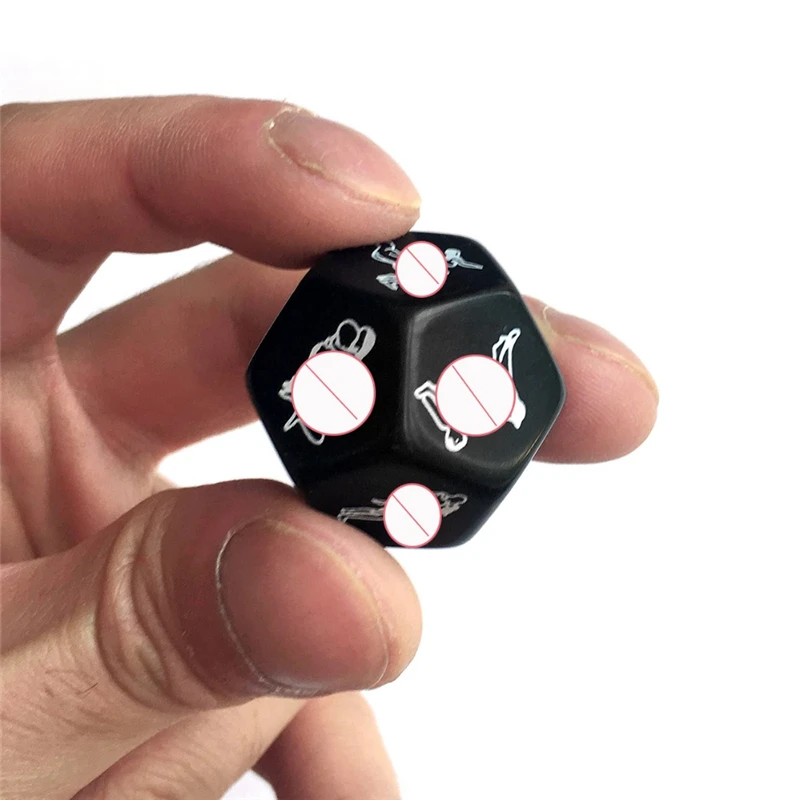 Взрослые игры 12-сторонние секс-кости Забавные игрушки кубики сексуальный БДСМ