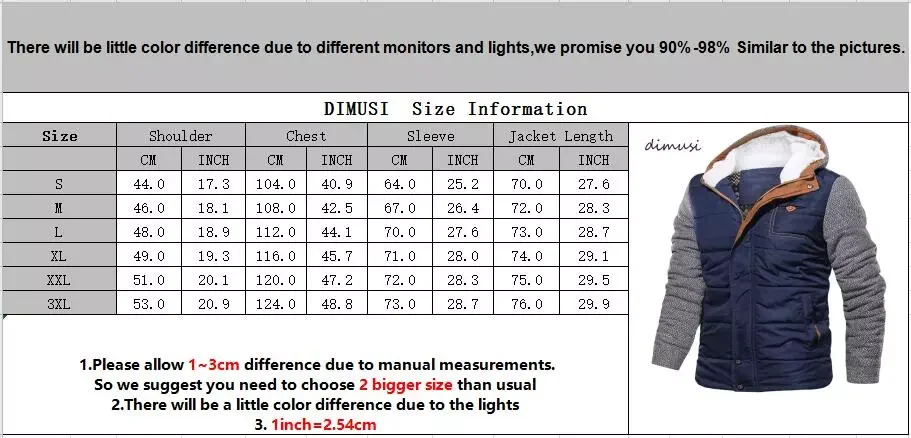 Winter Men's Parkas Casual Cotton Men Thick Warm Hooded Coats Male Slim Fit Outwear Windbreaker Thermal Jackets Clothing