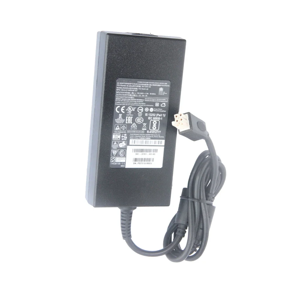 Оригинальный FA110LS1-00 341-0701-03 FLEXTRONICS 12 В 9 А 108 Вт кабель адаптера питания специальный