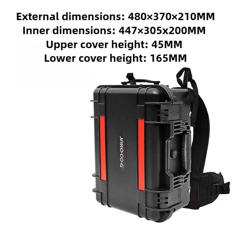 Большой чехол для инструментов на открытом воздухе, рюкзак, пустой водонепроницаемый чехол для инструментов, защитный чемодан для камеры, органайзер для инструментов, ящик для хранения инструментов, упаковка