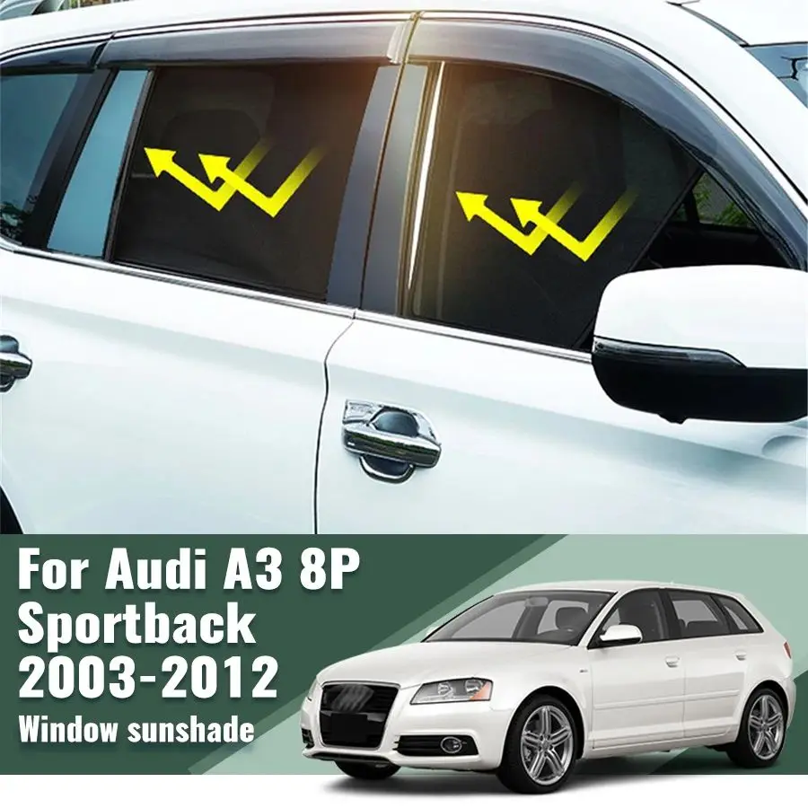 Для Audi A3 S3 8P хэтчбек 2003-2012 автомобильный солнцезащитный козырек переднее лобовое