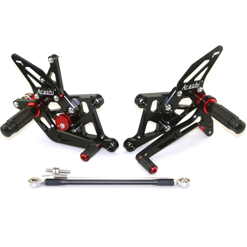 

Motorcycle Accessories For HONDA CBR250R CBR250RR CBR300R 2015-2019 CNC Aluminum alloy Motorcycle Adjustable Rear Foot Rest