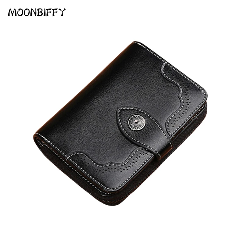 

Кошелек женский из натуральной кожи, маленький бумажник для мелочи, кредитница для девушек