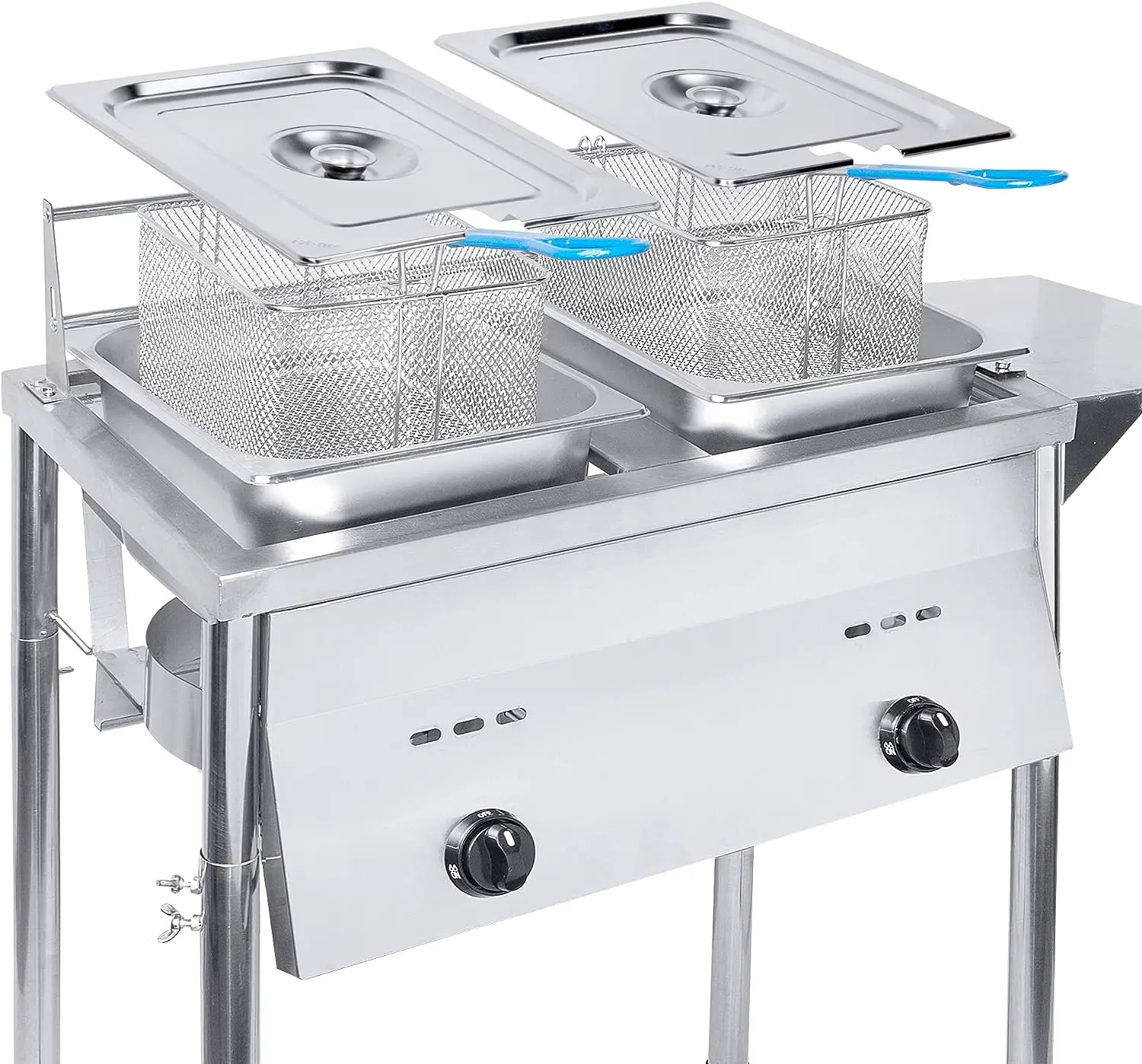 Two Tank Outdoor Deep Fryer | Commercial Deep Fryer Propane 