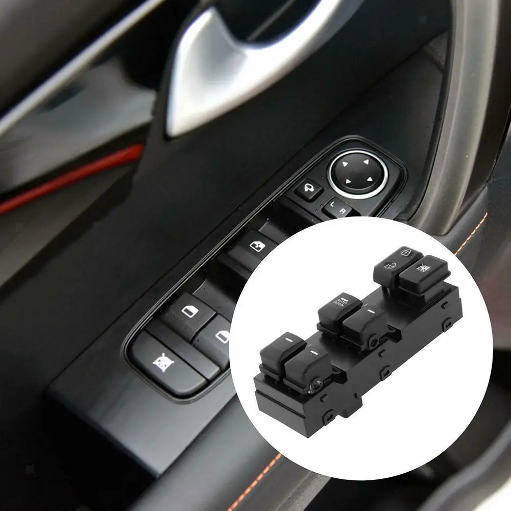 

Window Switch Power Galss Switch 1.93×5.98inch 2011-2016 49×152mm 93570-3W000 Front Left For Sportage 2011-2016