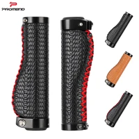 bicycle pu handle bar grips double lock on mtb mountain bike road bicycle grip bicycle accessories parts for cycling sports