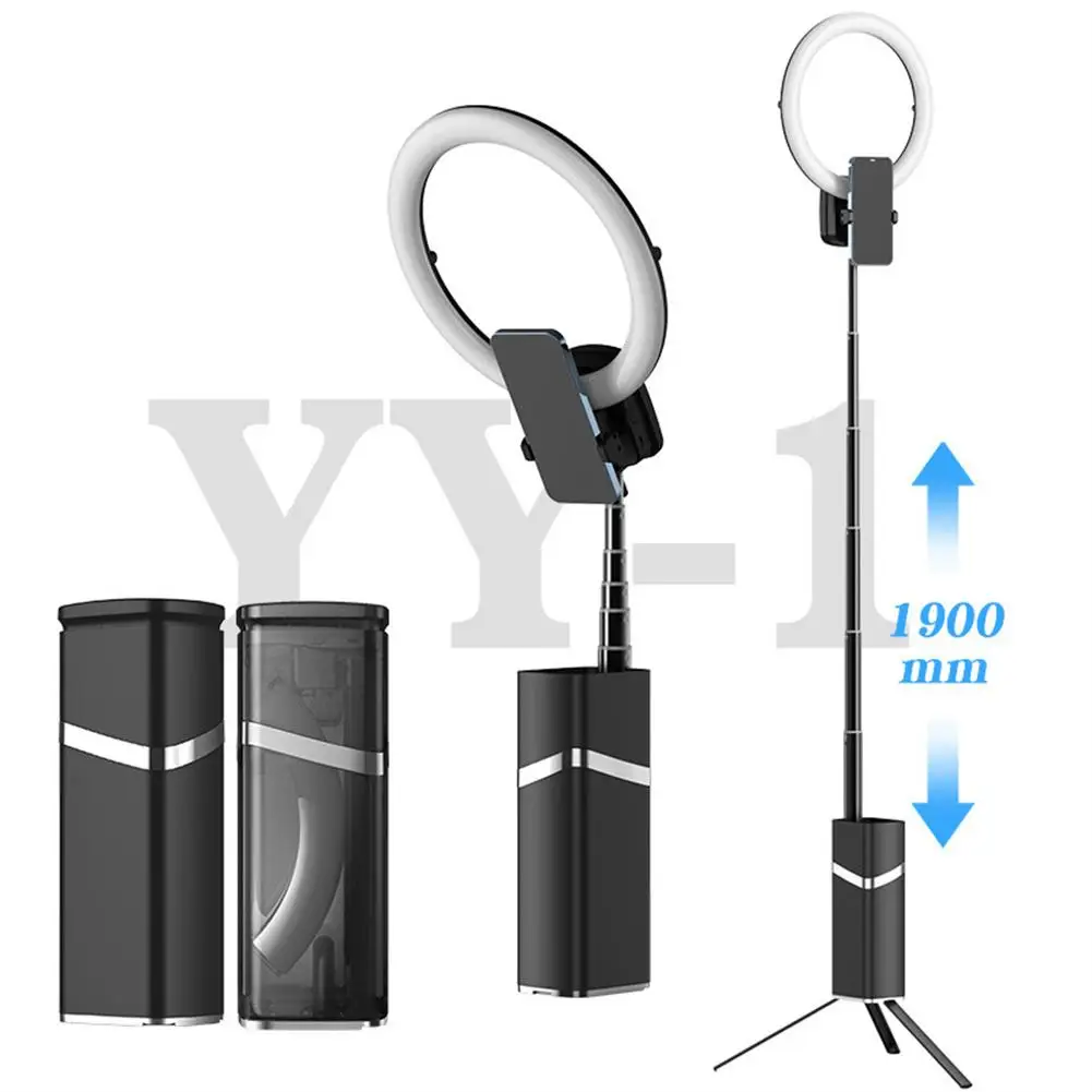 

10inch Selfie Ring Light With Optional Tripod, Photography Fill Light Led Ring Lamp Ringlight for Video Recording Live Broadcast