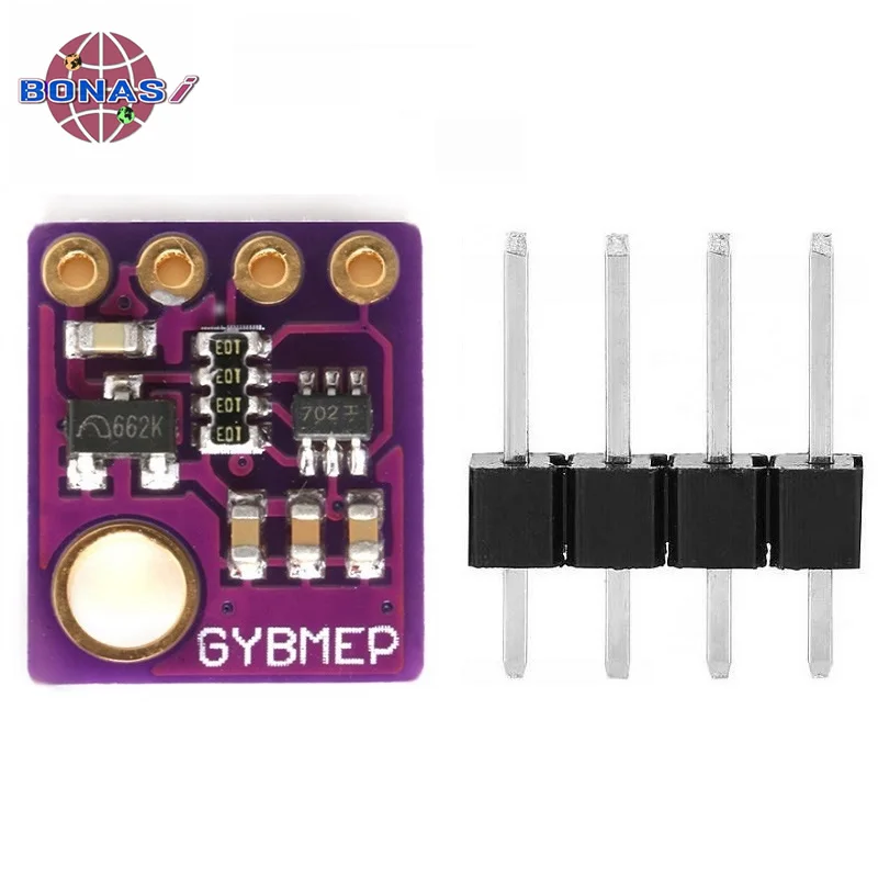 Цифровой датчик температуры и влажности BME280 5 В, модуль датчика высоты атмосферного давления для Arduino I2C SPI 1,8-5 В