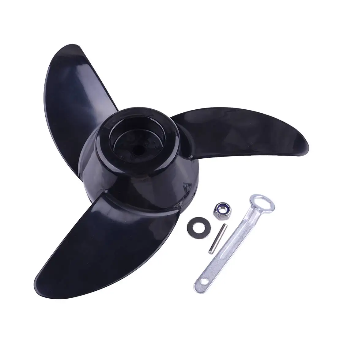 Лодочный подвесной пропеллер с 3 лопастями подходящий для упорного