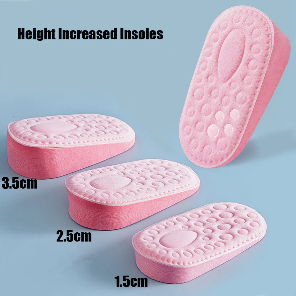 

Memory Foam Insoles for Shoes Women Height Increase Templates Breathable and Sweat-absorbent Insoles for Feet Running Accessorie