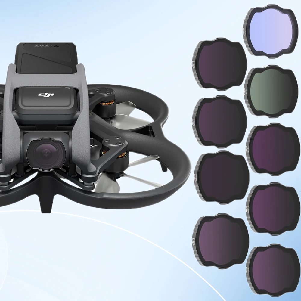 

Набор аксессуаров для камеры дрона DJI Avata фильтр объектива UV/PL нейтральная плотность ND/NDPL8/16/32/64 протектор для набора DJI Avata